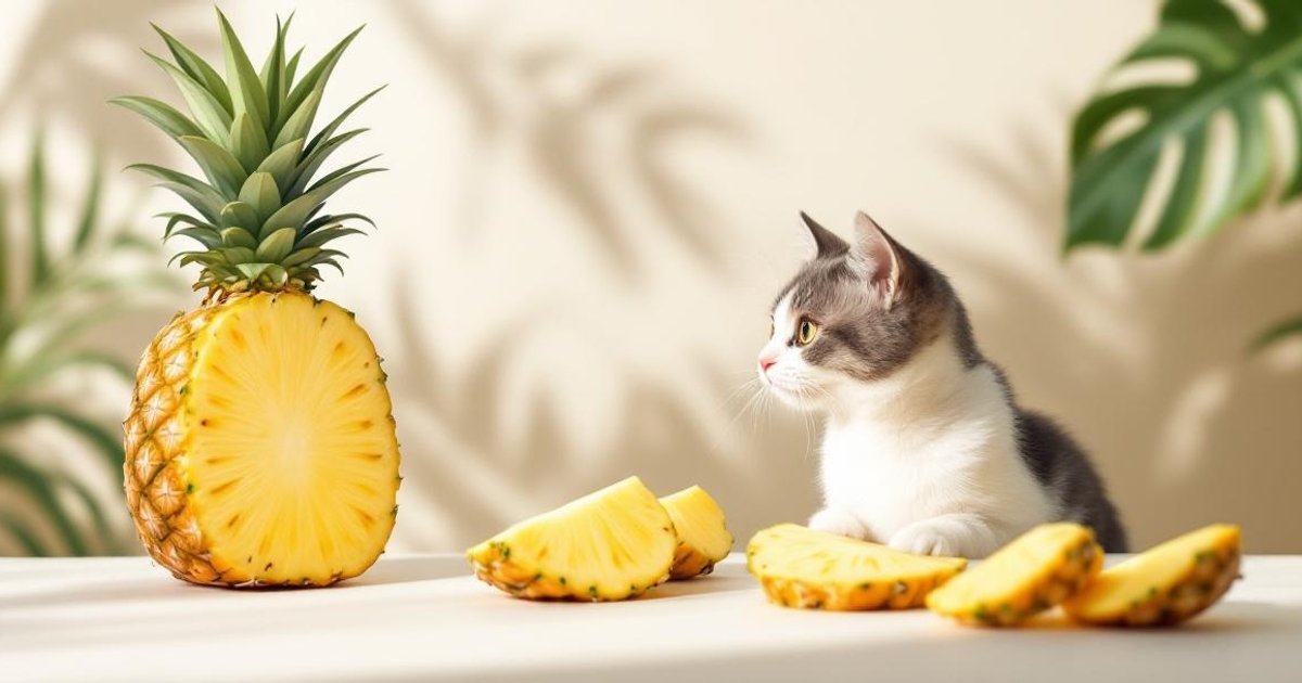 Kediler Ananas Yer mi? Tropikal Meyvelerin Etkisi